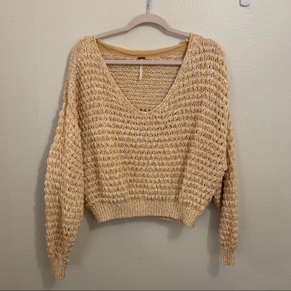 Free People Knitted Sweater NWOT